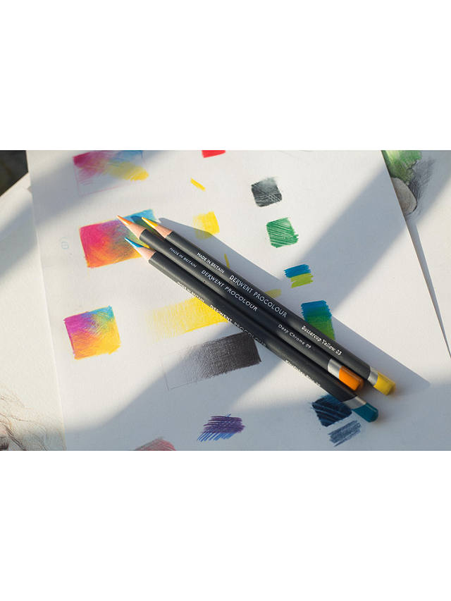 Derwent Procolour Colouring Pencil Tin, Pack of 24