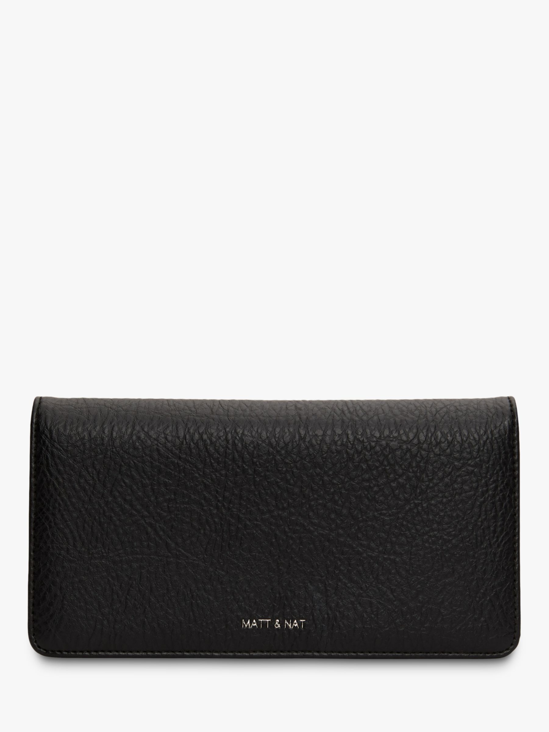 Matt Nat Dwell Collection Vegan Flapover Purse Black At John