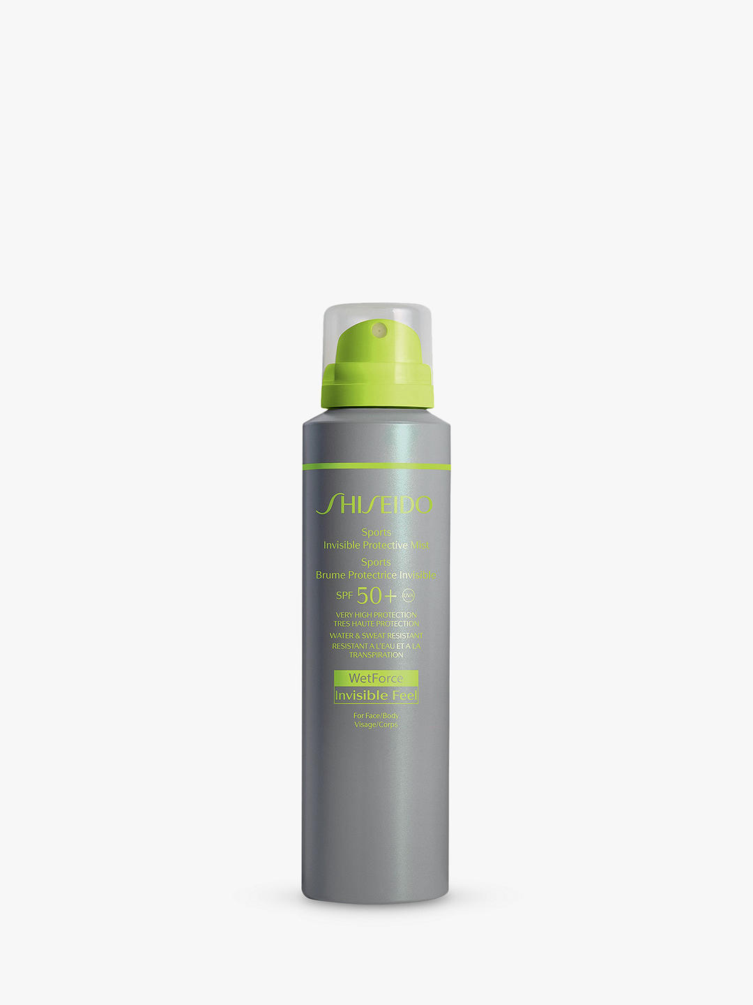 Shiseido Sports Invisible Protective Mist SPF 50+, 150ml 1