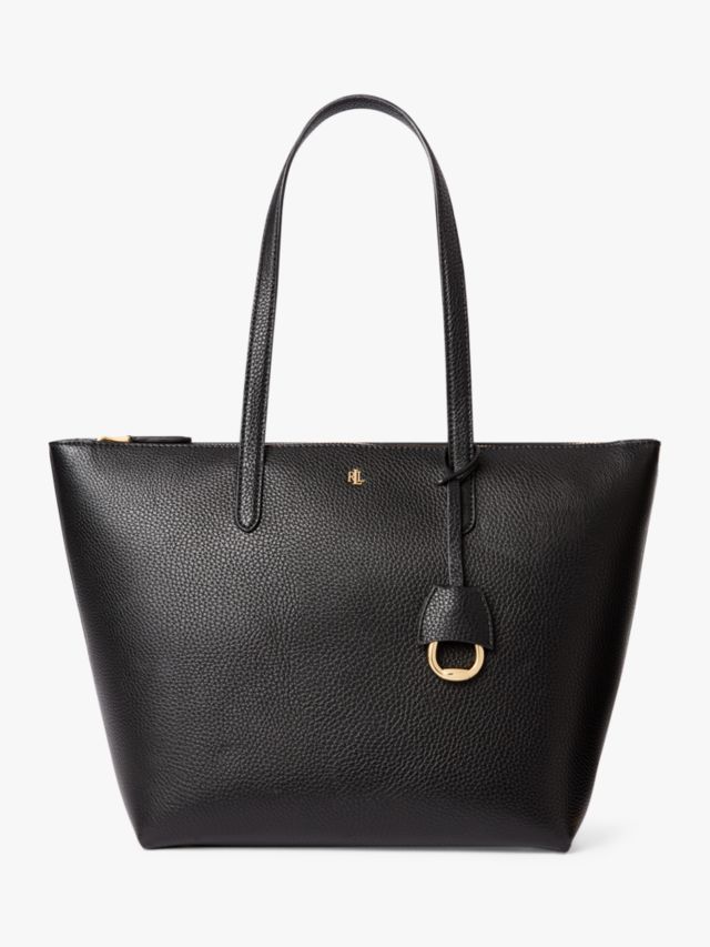 Lauren Ralph Lauren Merrimack Keaton 26 Tote Bag, Black