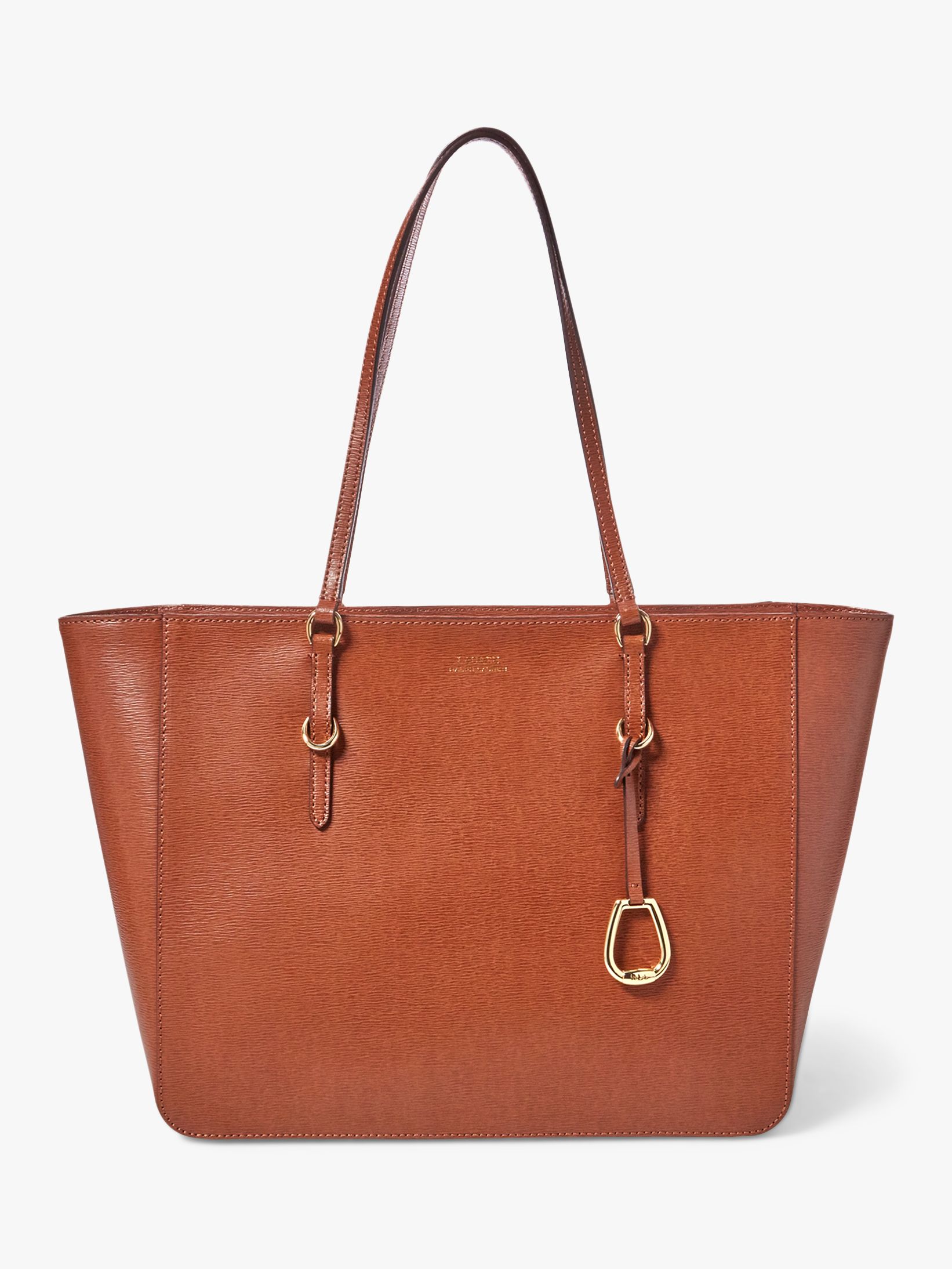 ralph lauren large leather tote