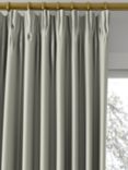 John Lewis Textured Twill Made to Measure Curtains or Roman Blind, Steel