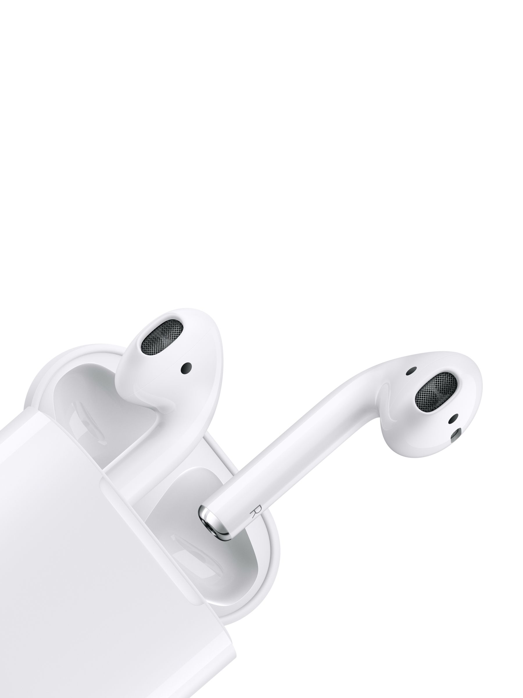 2019 Apple AirPods with Charging Case at John Lewis & Partners