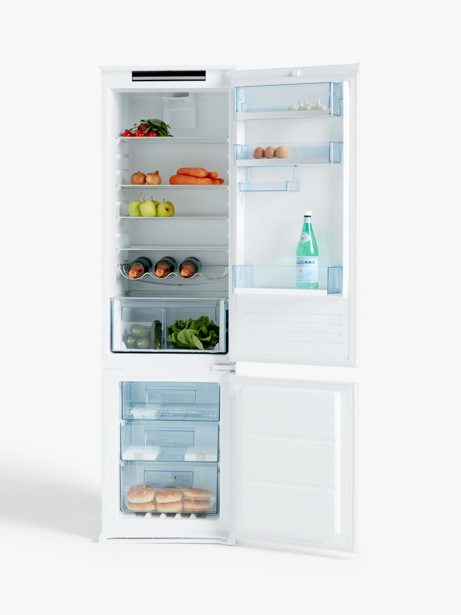 John Lewis & Partners JLBIFF1901 Integrated Fridge Freezer, A++ Energy