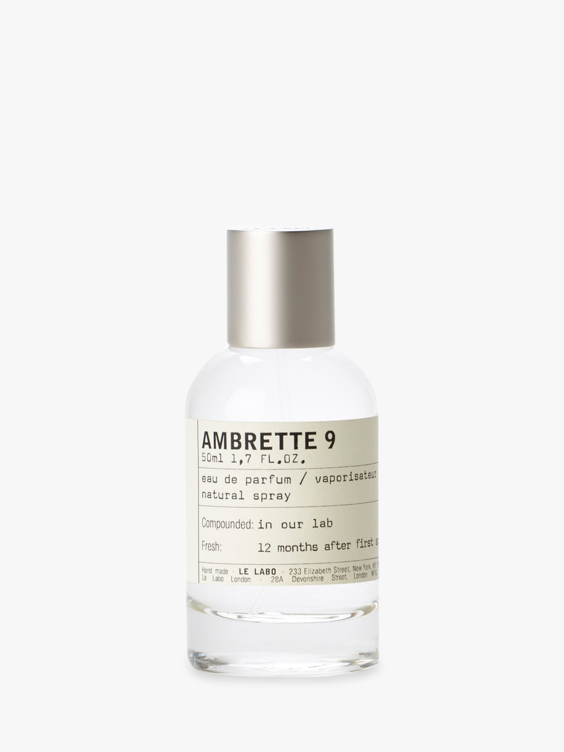 Le Labo Ambrette 9 Eau de Parfum, 50ml at John Lewis & Partners