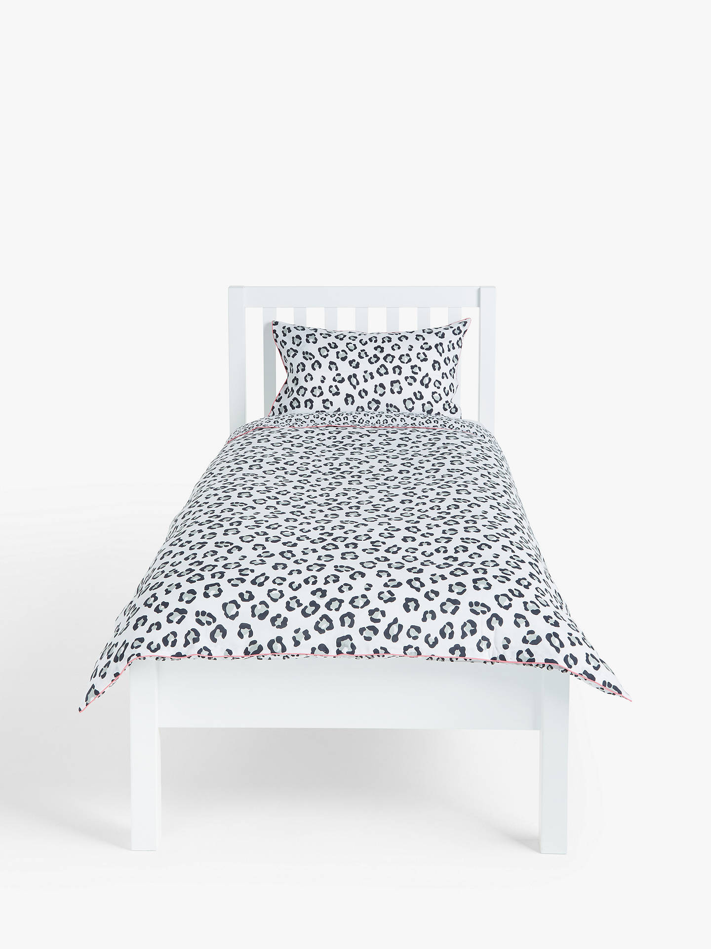 Little Home At John Lewis Animal Print Reversible Duvet Cover And