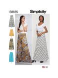 Simplicity Misses' Skirt and Trousers Sewing Pattern, 8885