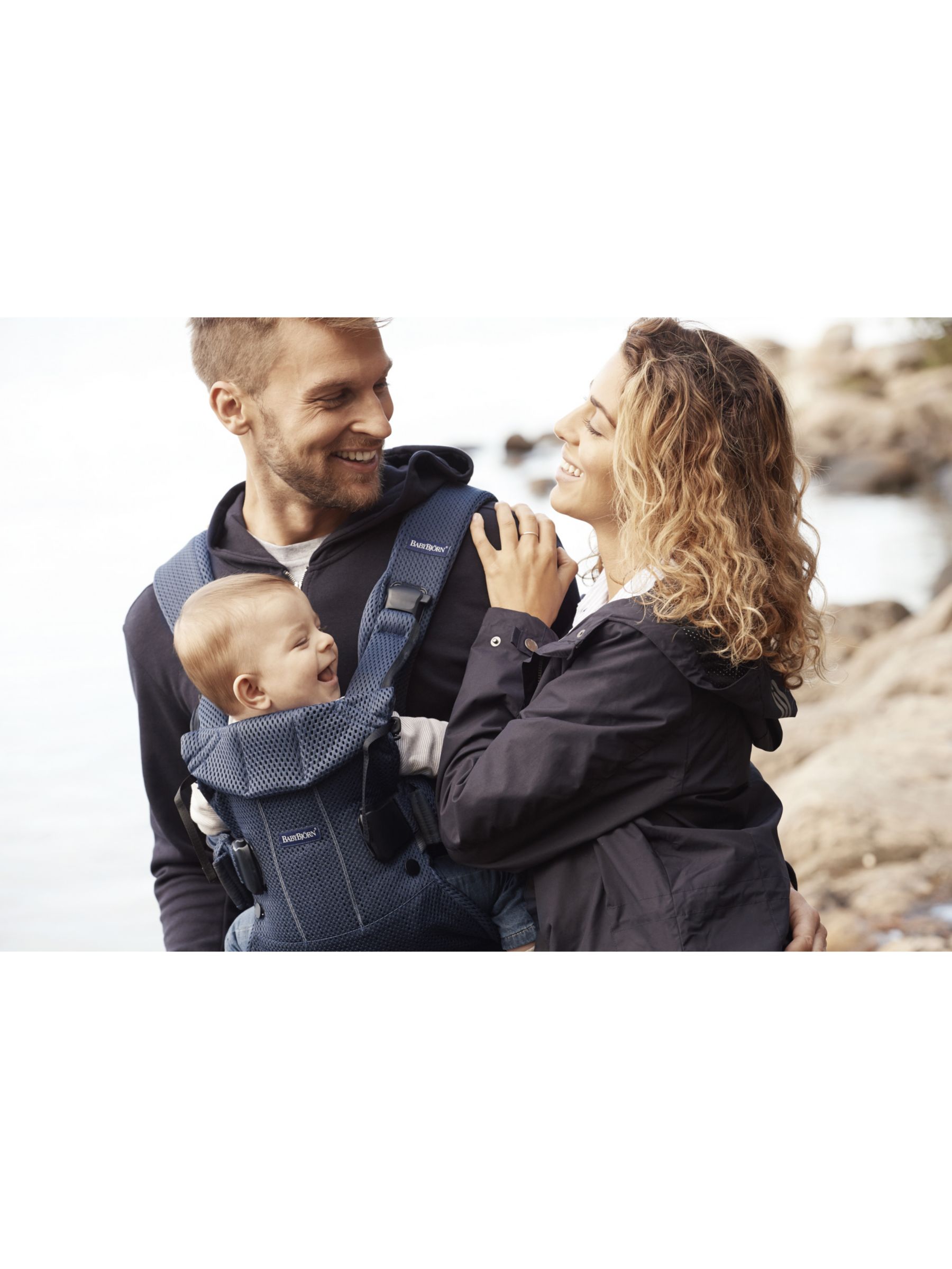 Babybjorn One Air Baby Carrier 2018 Navy Blue At John Lewis