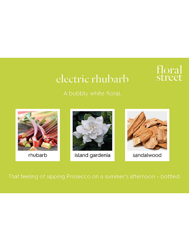 Floral Street Electric Rhubarb Eau de Parfum, 50ml 7
