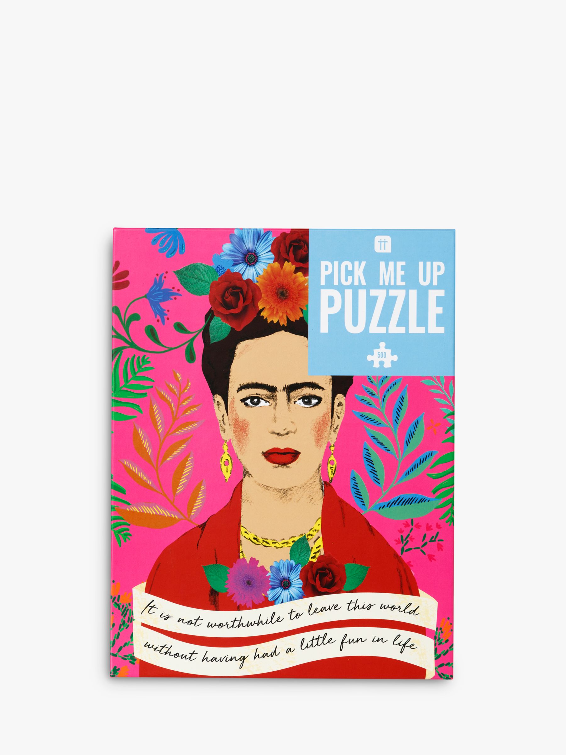 Talking Tables Frida Kahlo Jigsaw Puzzle, 500 Pieces at John Lewis ...