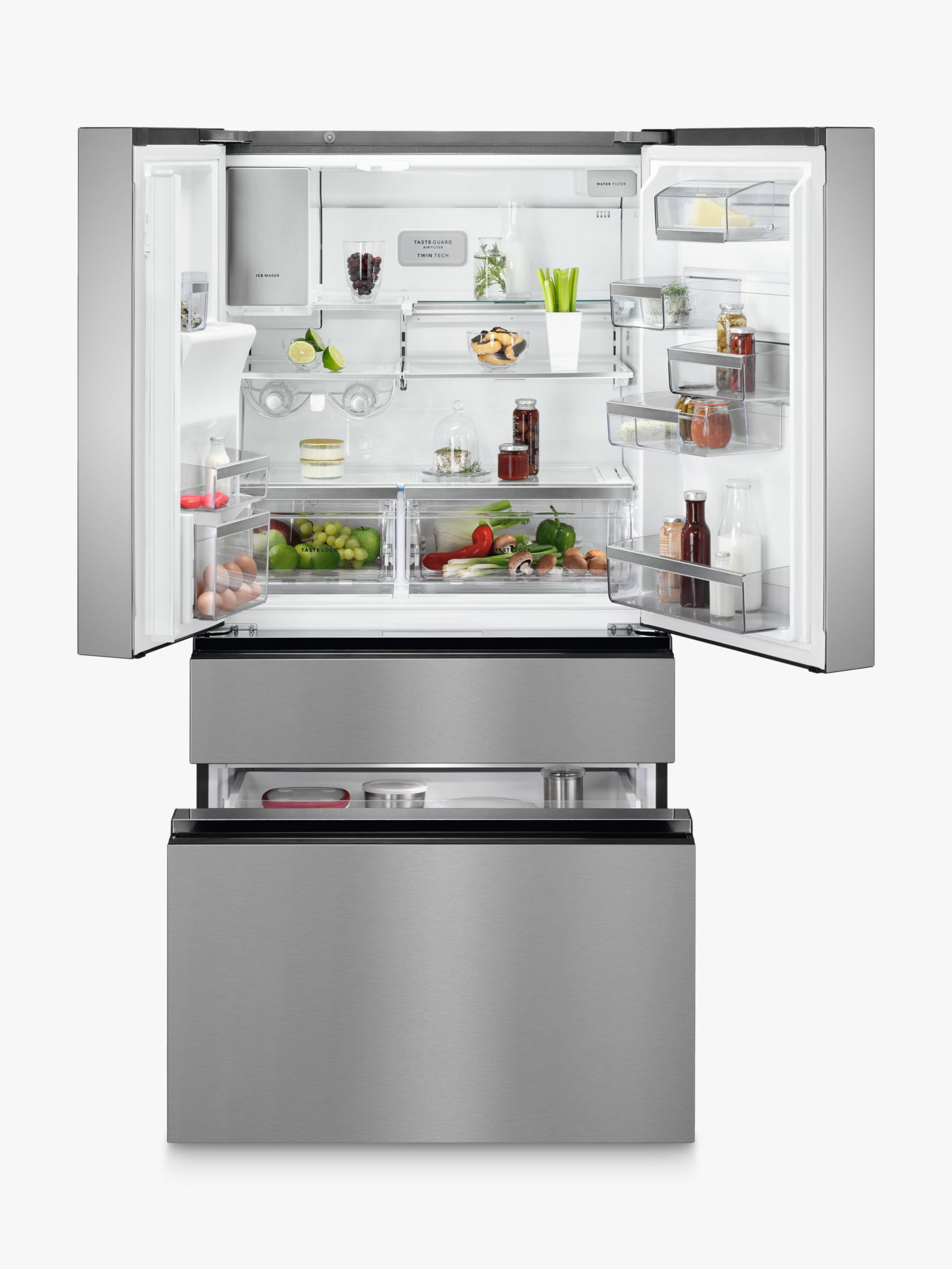 24++ Aeg side by side fridge freezer rmb76111nx info