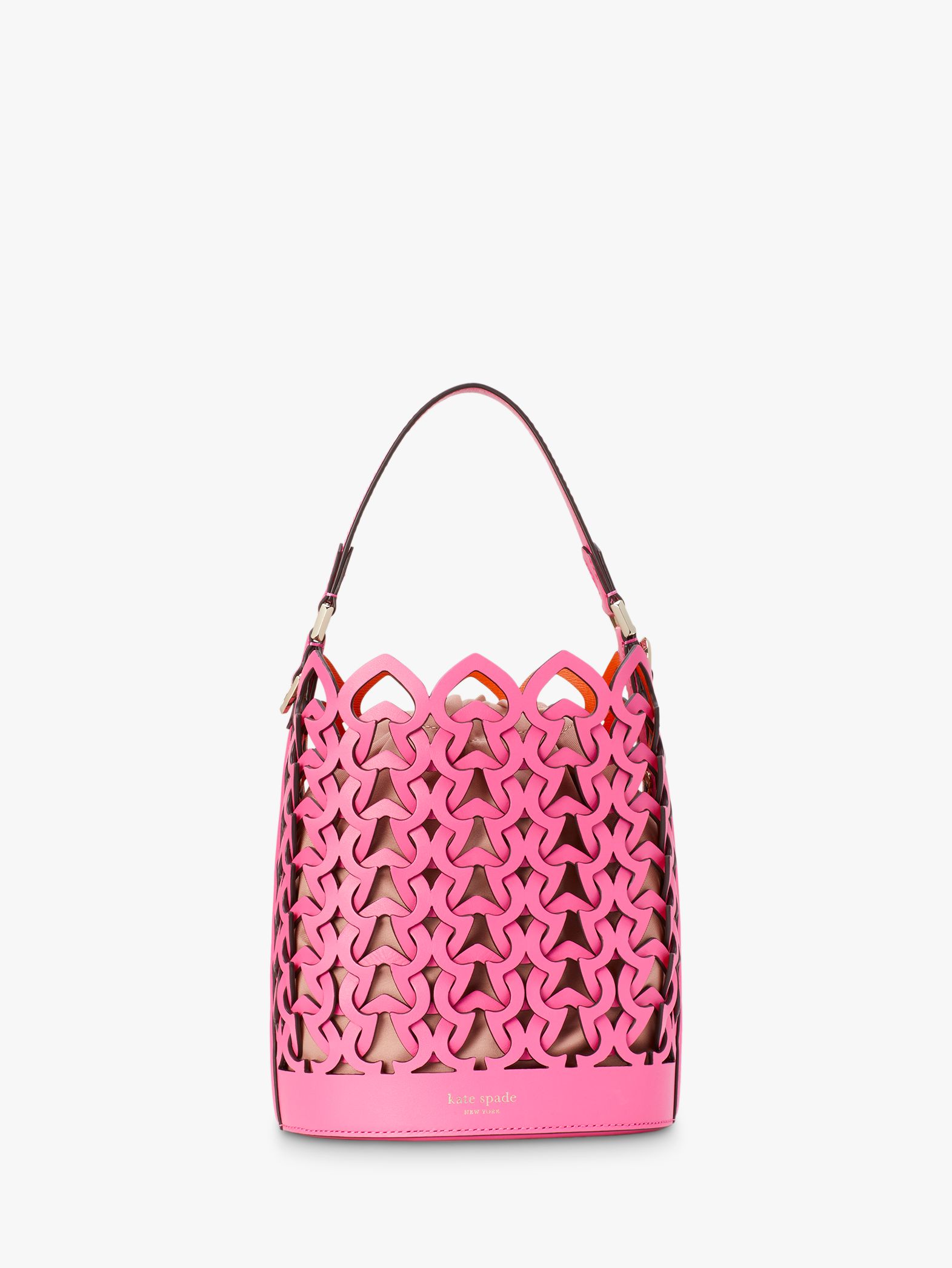 kate spade new york Dorie Leather Small Bucket Bag at John Lewis & Partners
