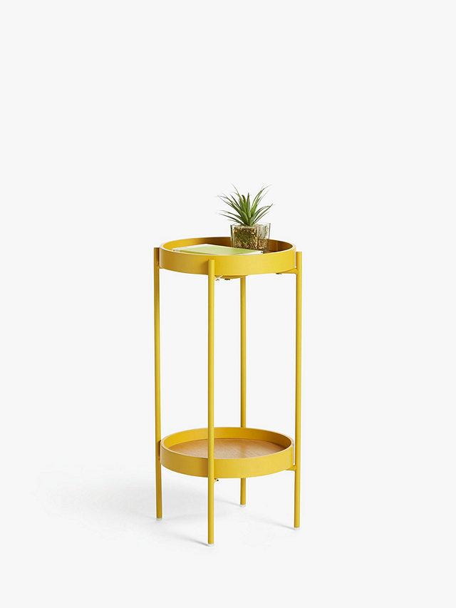 John Lewis ANYDAY Jax Small Side Table, Mustard