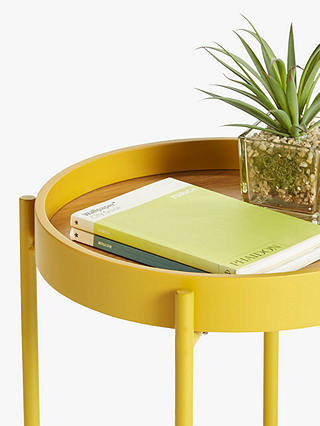 ANYDAY John Lewis & Partners Jax Small Side Table, Mustard