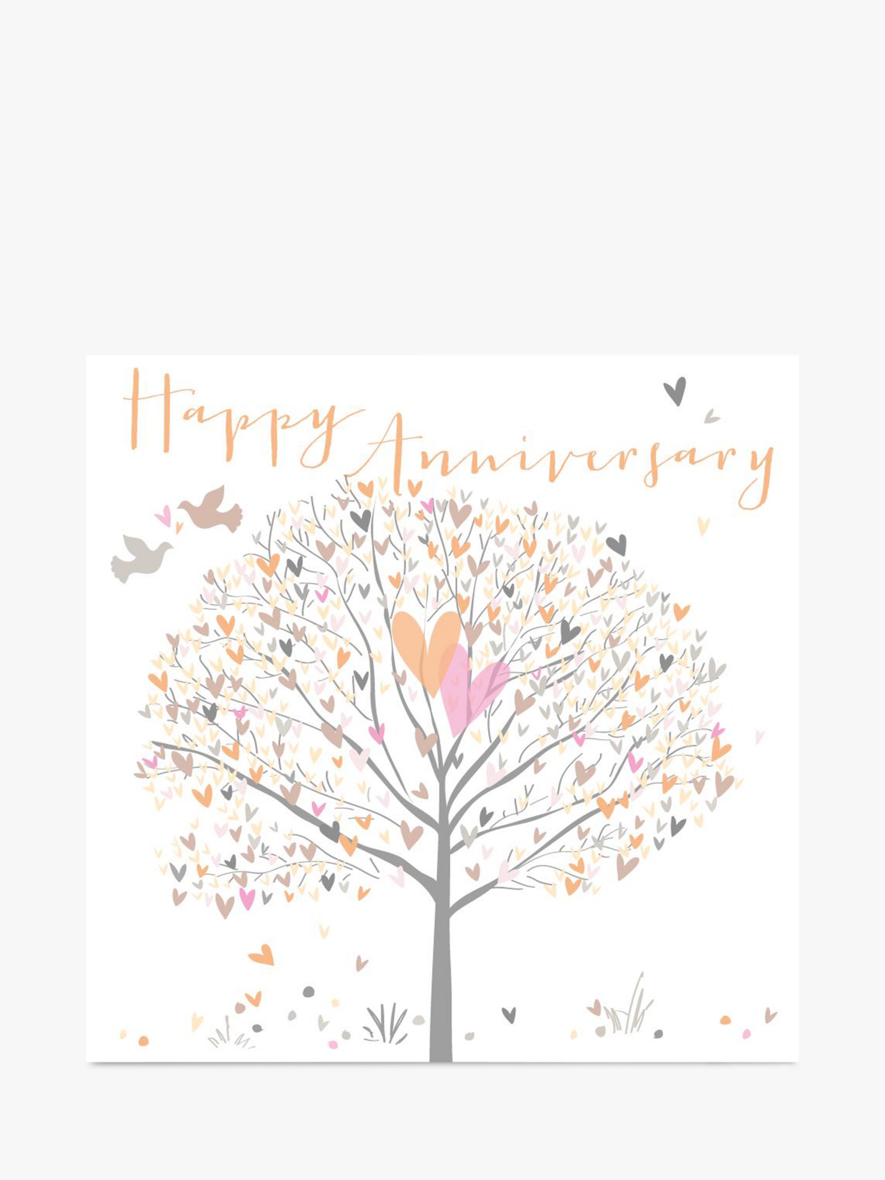 Belly Button Designs Tree Anniversary Card At John Lewis Partners