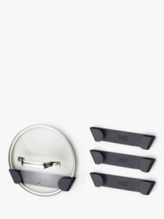 Joseph Joseph Cupboard Store: Set of 4 pan lid holders for