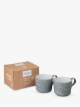 Denby Studio Grey Tea/Coffee Cups, Set of 2, 260ml