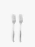 John Lewis Dome Cutlery Set, 6 Piece/2 Place Settings