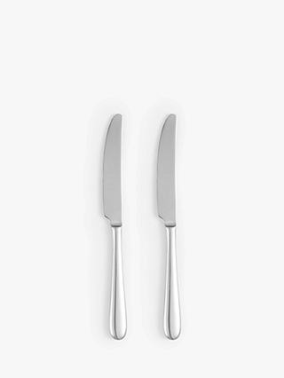 John Lewis Dome Cutlery Set, 6 Piece/2 Place Settings
