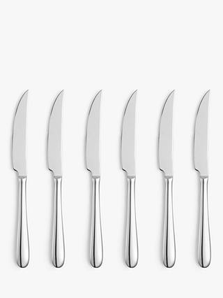 John Lewis Dome Steak Knives, Set of 6