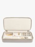 Stackers Sleek Necklace Travel Jewellery Box, Taupe