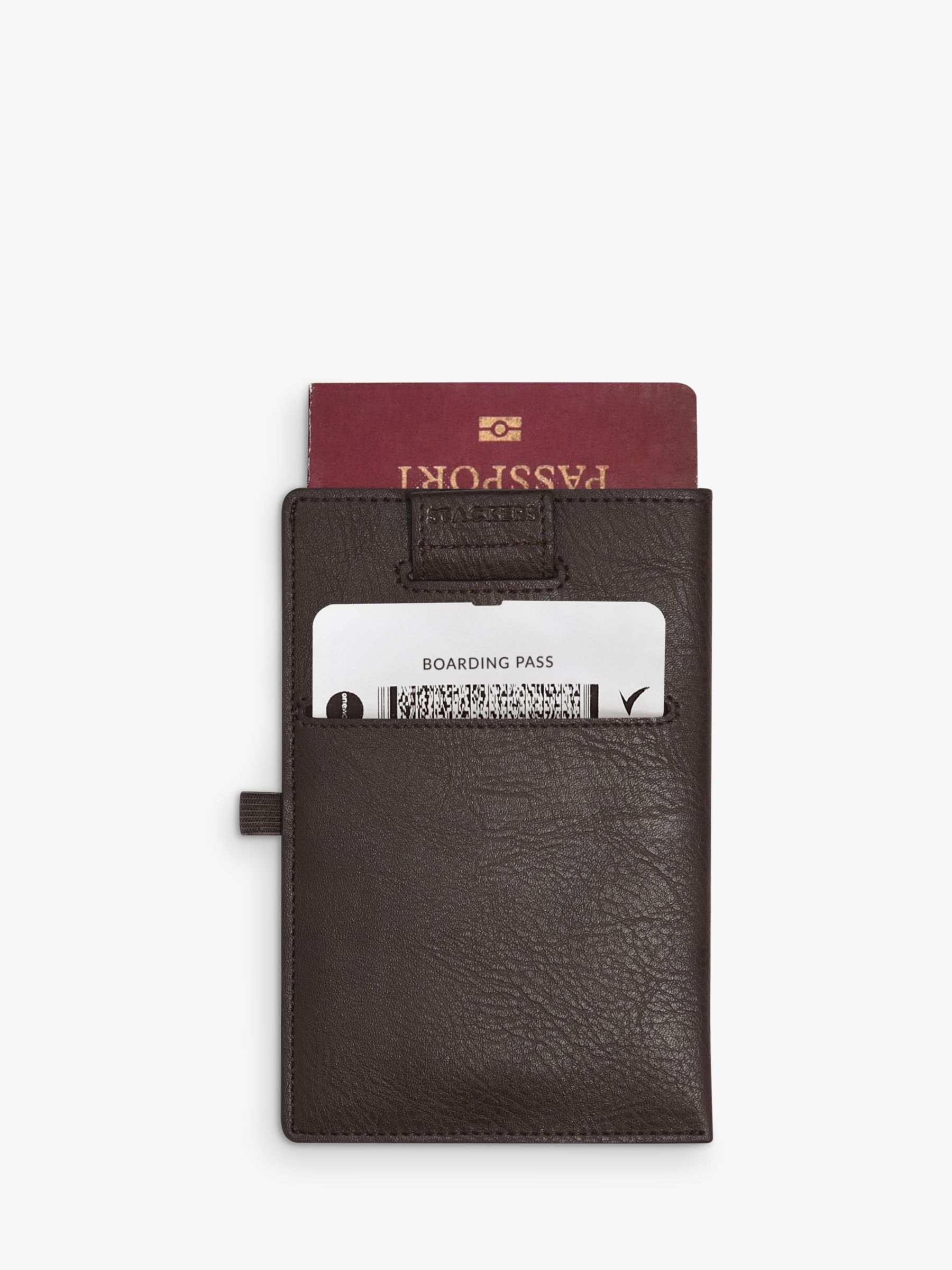 Stackers Men's Passport Sleeve, Brown