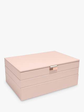 Stackers Supersize Jewellery Box, Blush Pink