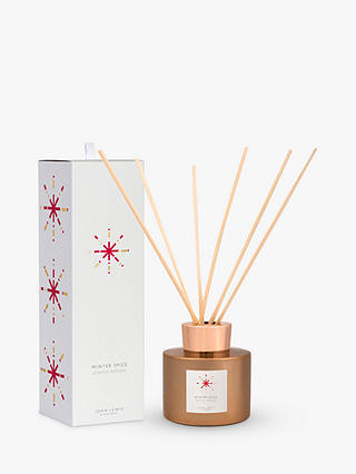 John Lewis & Partners Winter Spice Copper Reed Diffuser, 120ml