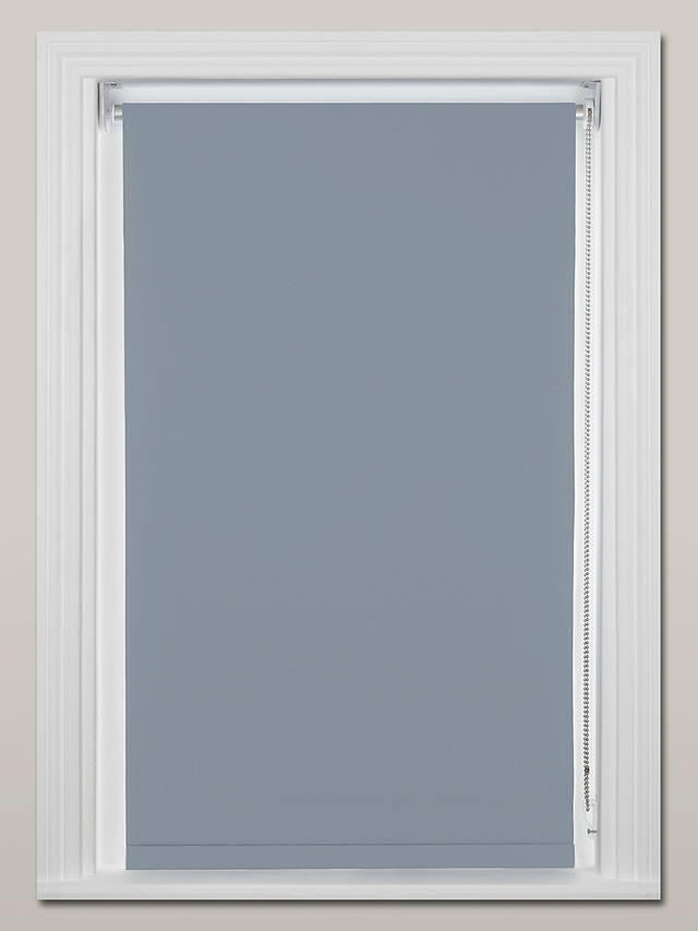 John Lewis Lima Made to Measure Daylight Roller Blind, Cloudy Blue