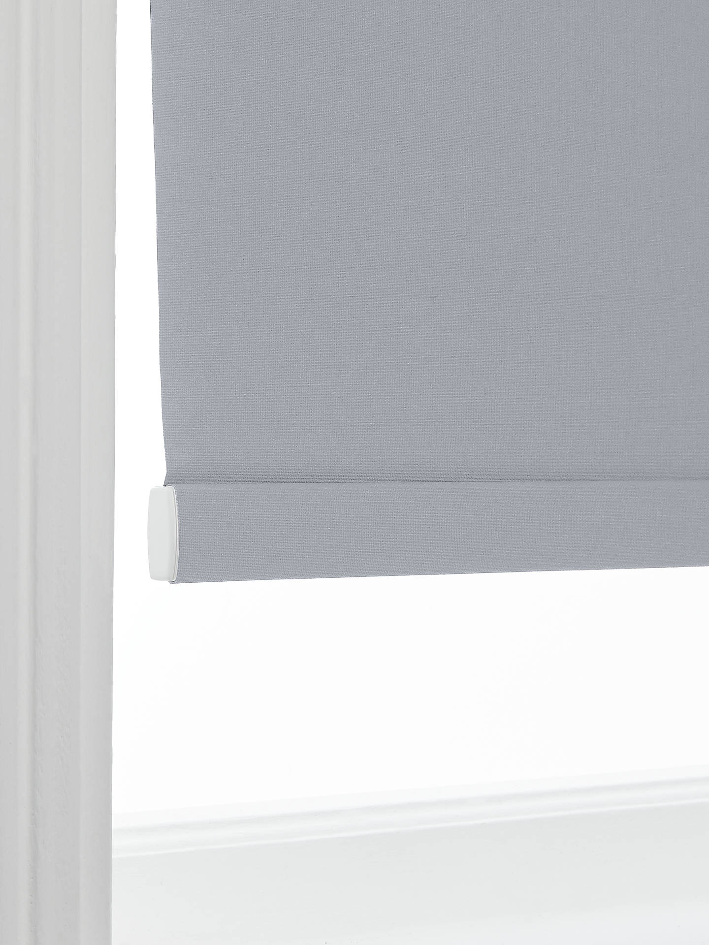 John Lewis Lima Made to Measure Blackout Roller Blind, Cloudy Blue