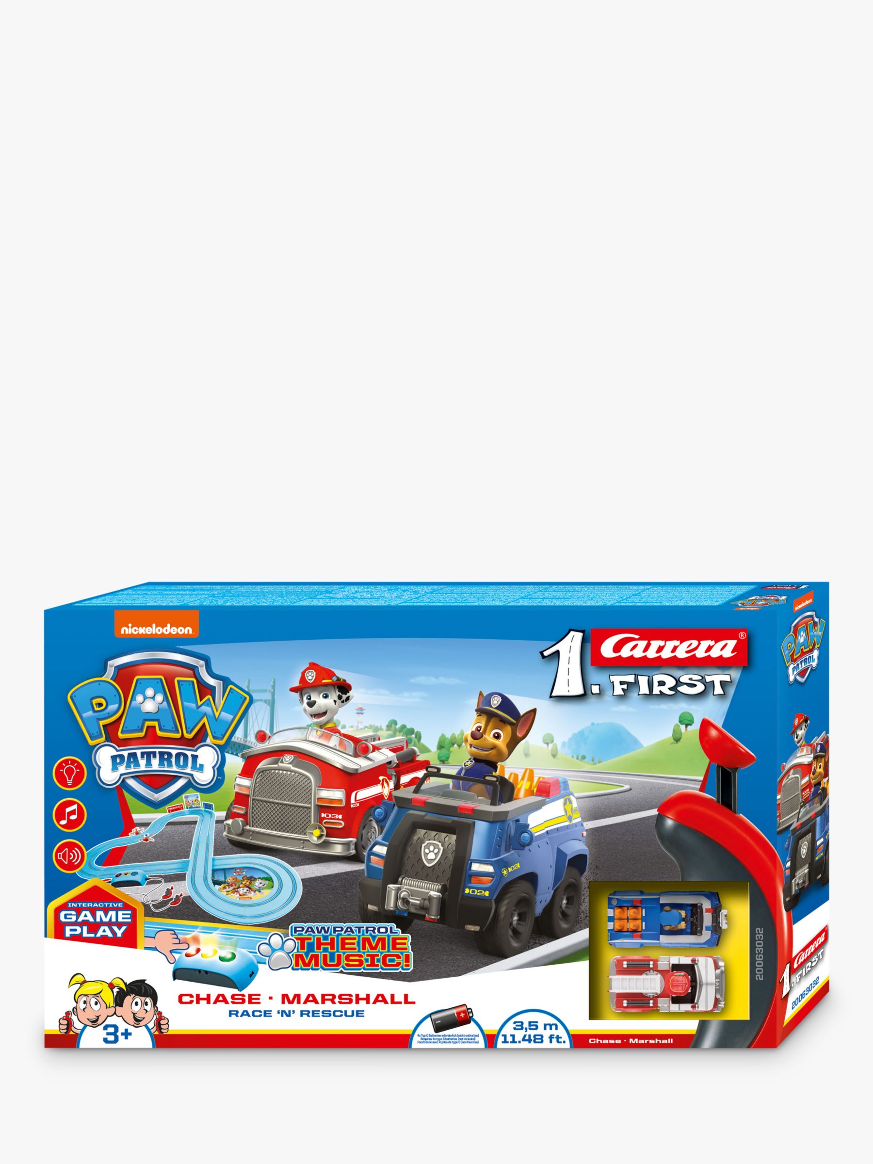 Carrera First: Paw Patrol Chase Marshall Race & Rescue