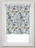 John Lewis Bloom Made to Measure Blackout Roller Blind, Blue