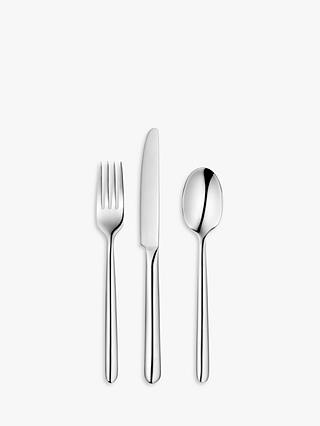 ANYDAY John Lewis & Partners Sphere Cutlery Set, 18 Piece/6 Place Settings