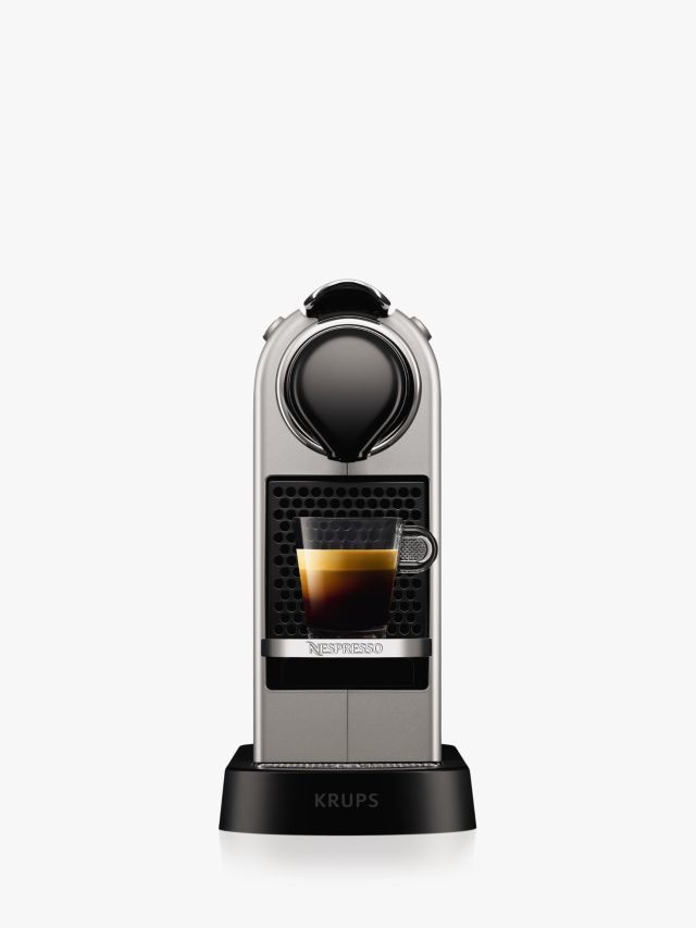 KRUPS Nespresso Citiz Coffee Machine XN720T - Titanium Homeware - Zavvi UK