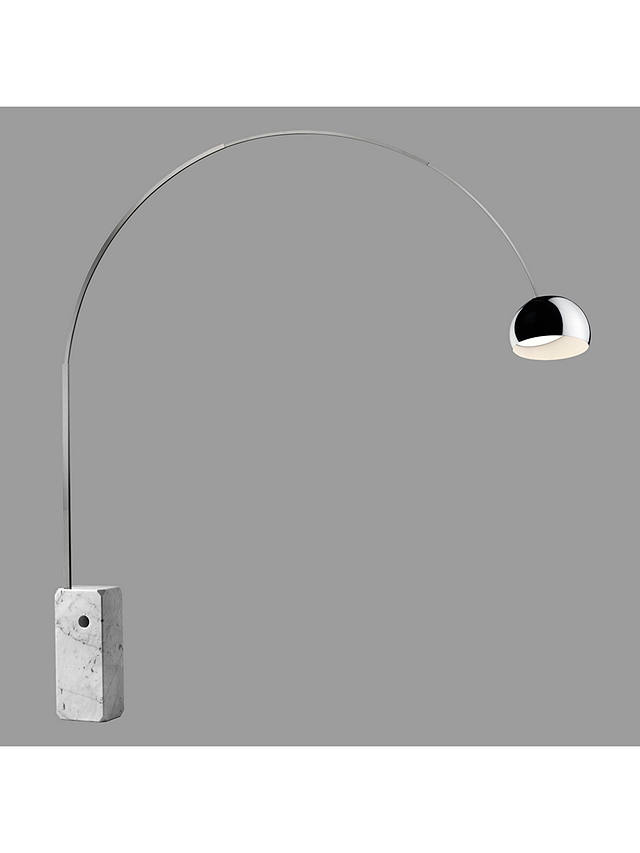 Flos Arco Dimmable Led Arched Floor, Arco Floor Lamp Dimensions