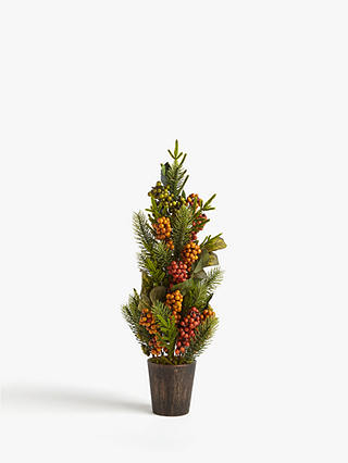 John Lewis & Partners Campfire Berry Table Tree