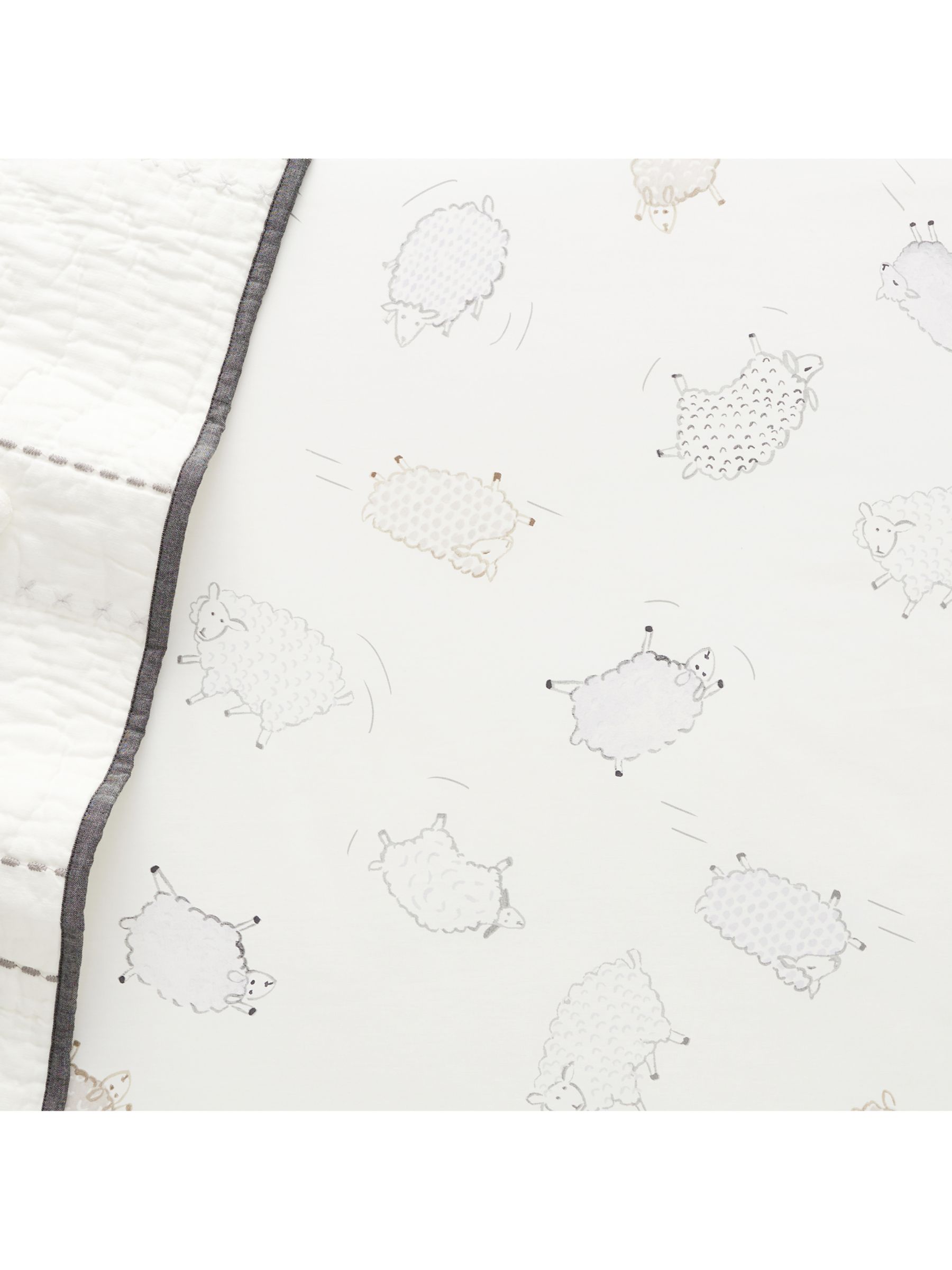 Pottery Barn Kids Organic Shelby Sheep Print Fitted Cot Sheet review