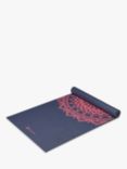 Navy Fleur Marrakesh Yoga Mat (4mm) - Gaiam