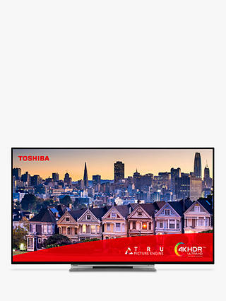 Toshiba 43UL5A63DB (2019) LED 4K Ultra HD Smart TV, 43” with Freeview HD & Freeview Play, Black