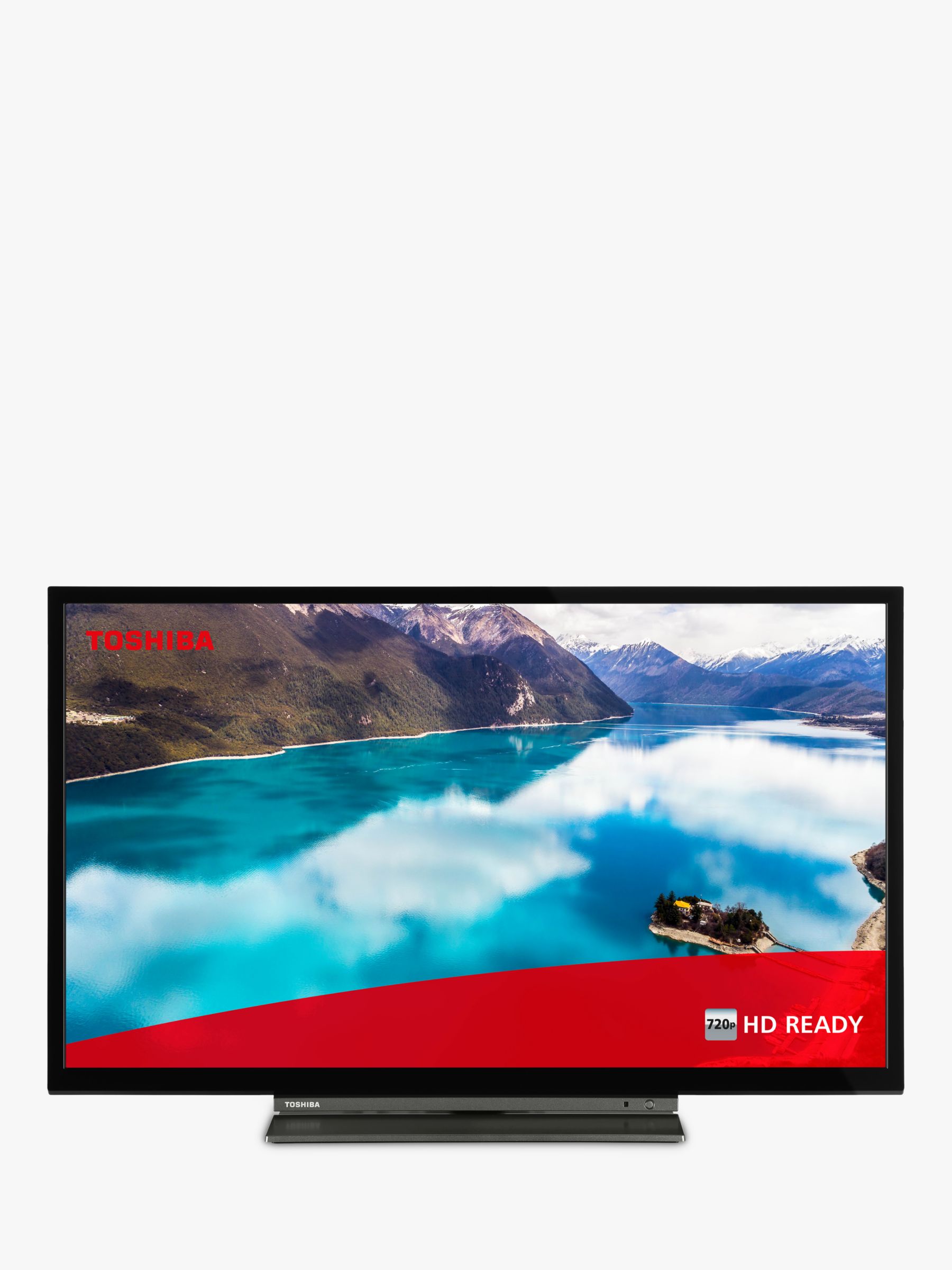 Toshiba 24WD3A63DB (2019) LED HD Ready 720p Smart TV/DVD Combi, 24” with Freeview Play, Black