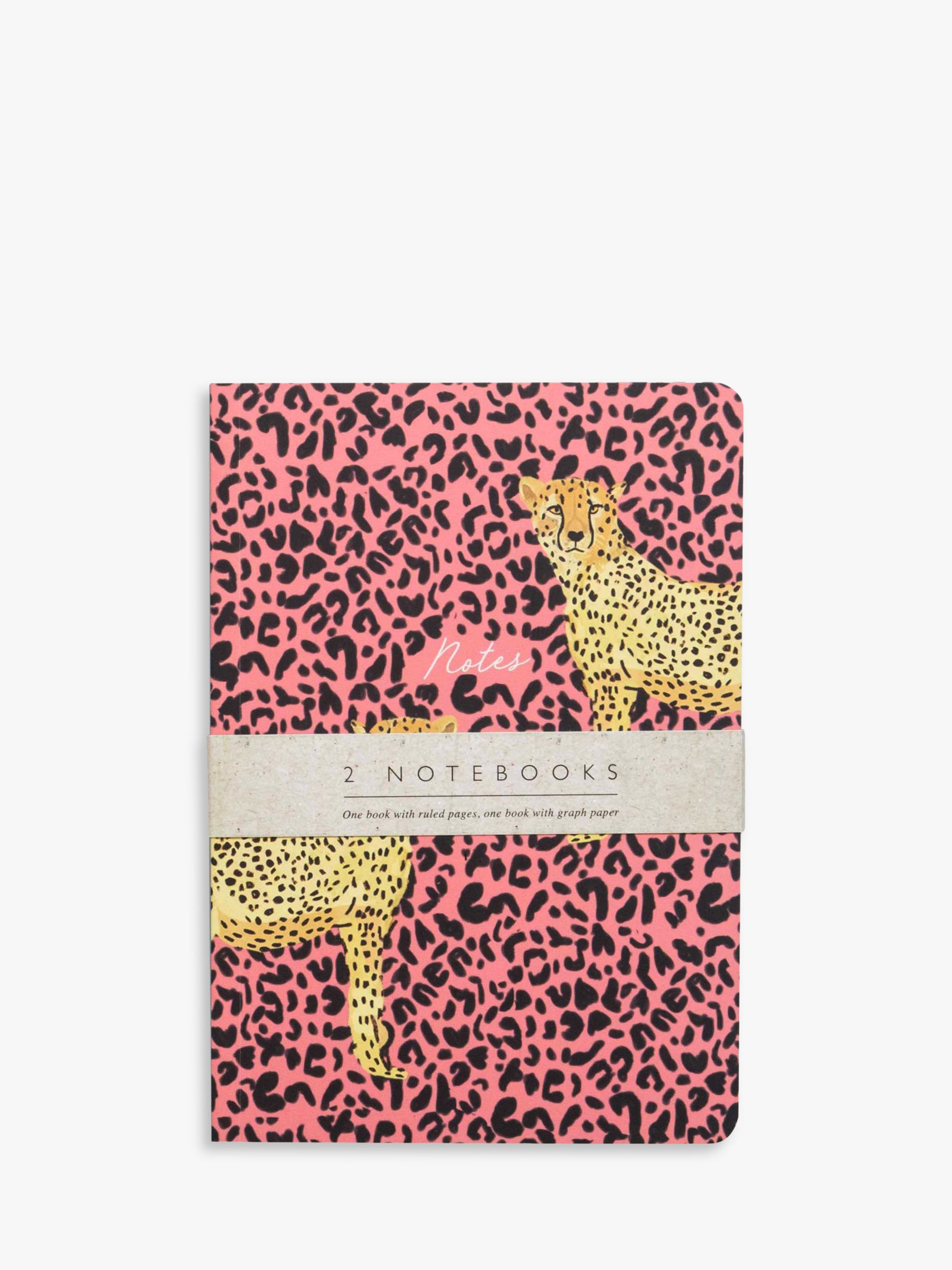 Portico A5 Animal Print Notebooks, Pack of 2