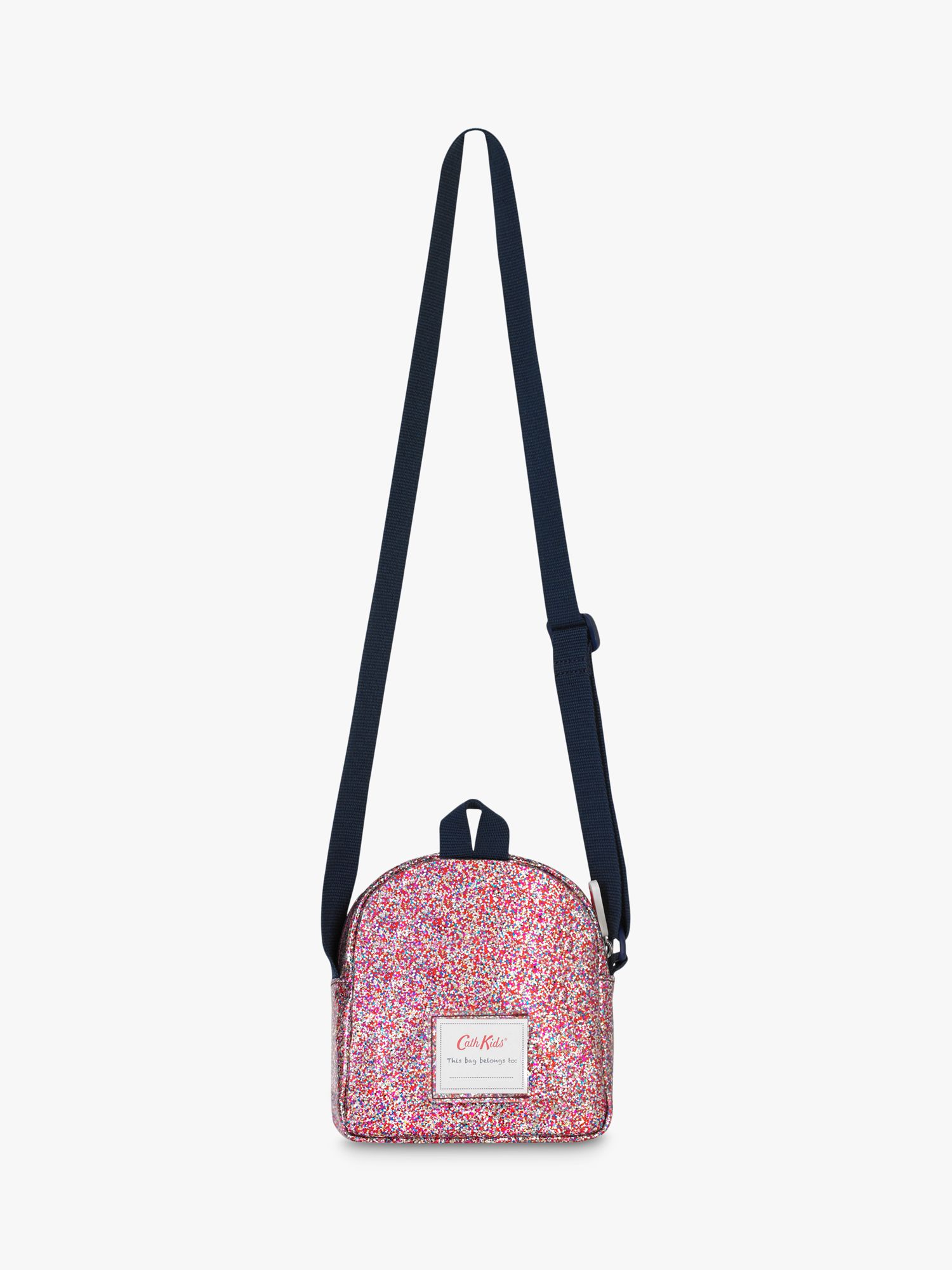 Glitter Micro Backpack, Pink 