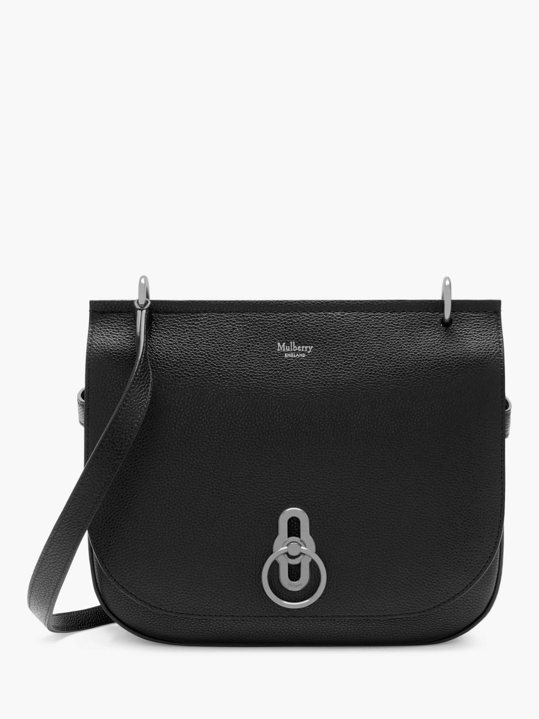 mulberry black satchel bag