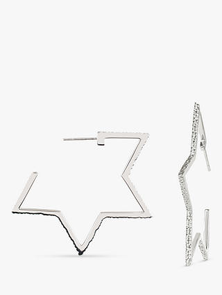 Emily Mortimer Jewellery Cosmo Large Open Star Drop Earrings