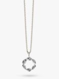 Emily Mortimer Jewellery Halcyon Round Pendant Necklace
