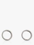Emily Mortimer Jewellery Echo Textured Stud Earrings