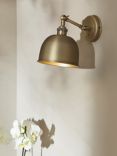 John Lewis Baldwin Wall Light, Antique Brass