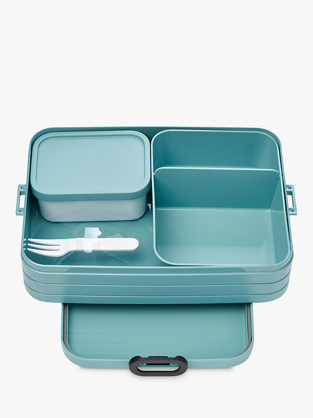 johnlewis.com | Mepal Bento Lunch Box, 1.5L, Nordic Blue