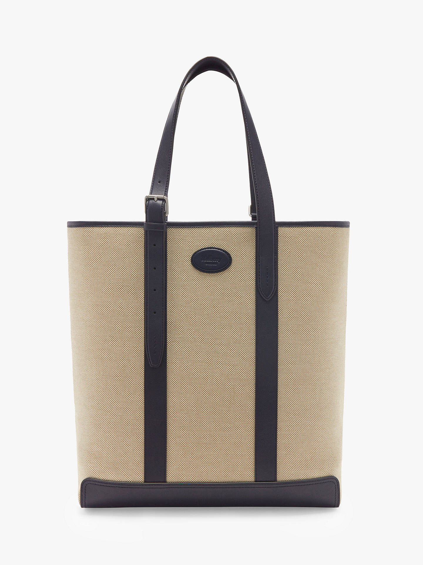 Mulberry Heritage Tote Bag, Midnight at John Lewis & Partners