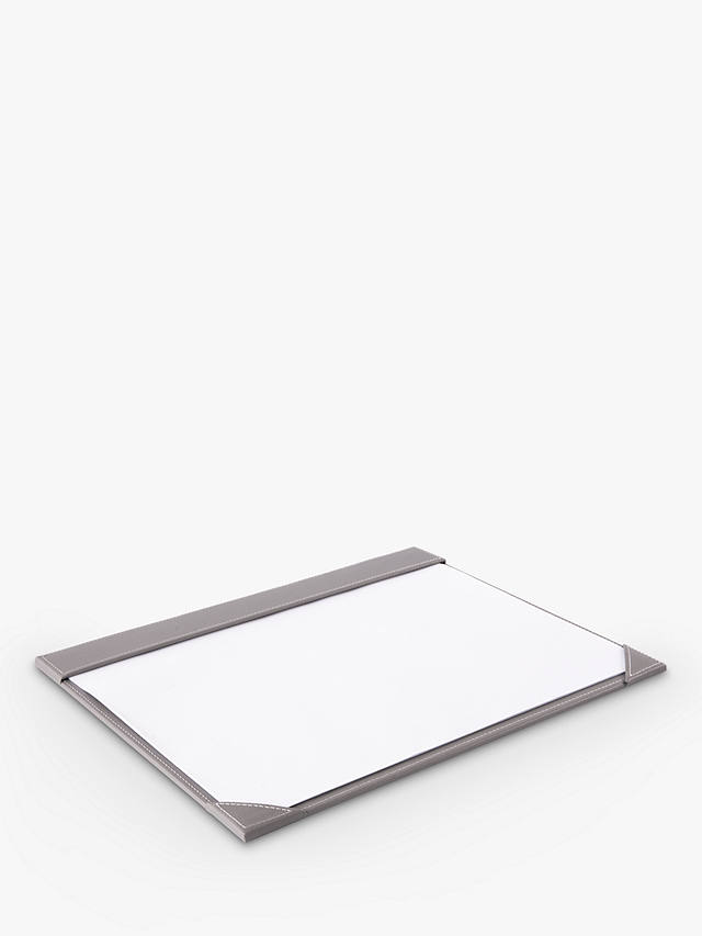 Osco Faux Leather A3 Desk Mat Notepad, Faux Leather Desk Mat